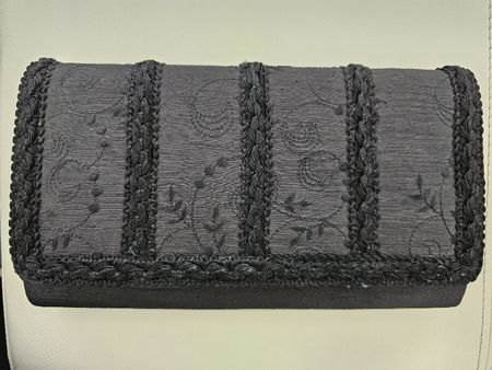 Schicke schwarze Handtasche/Clutch
