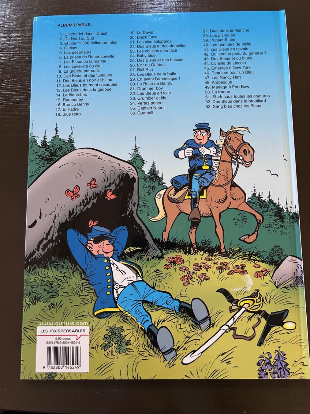 Fumetti: BD Les Tuniques Bleues T 36 Quantrill 2010 – Usato da Farvagny-le-Grand venduto da OlivierFurrer 1