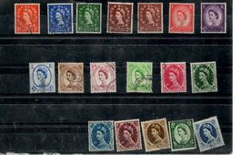 Briefmarken Grssbritannien 282/98 Gestempelt