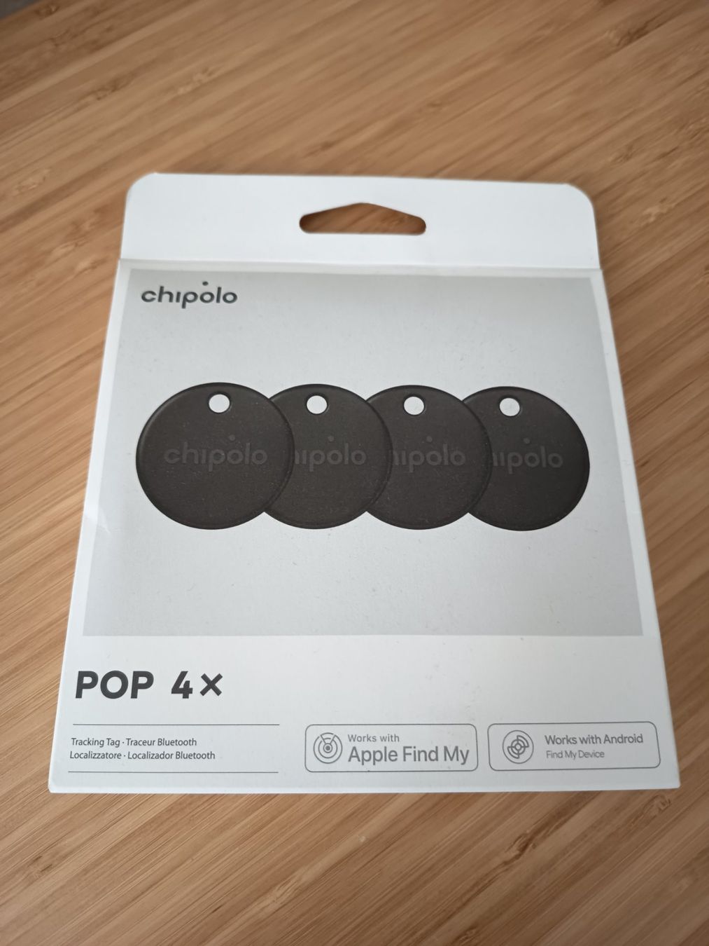 Chipolo GPS & Strumenti di misurazione: Chipolo POP 4x Bluetooth Tracker - Neu und originalverpackt – Nuovo e nell'imballaggio originale da Sursee venduto da mai_dd9z 1