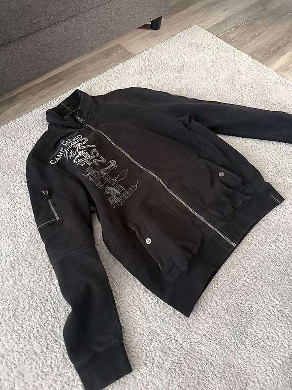 Jacken: CAMP DAVID Sweatjacke Schwarz – Gebraucht aus Möriken AG von nil_hmm8 1
