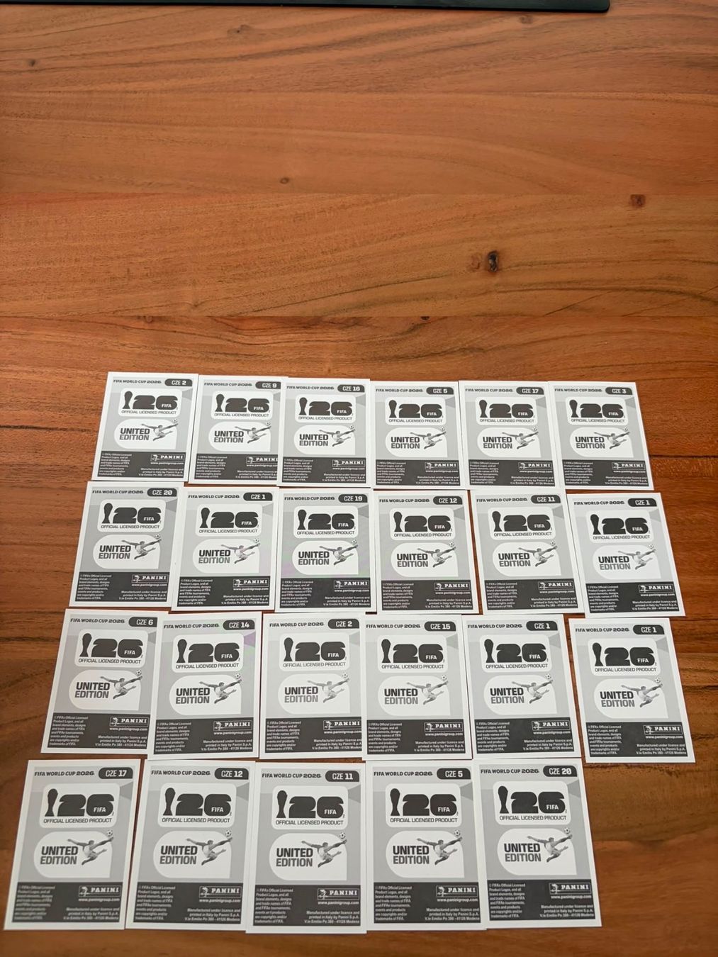 Panini Carte collezionabili: Panini Tschechien CZE 2026 – Usato da Solothurn venduto da rah_g92d 1