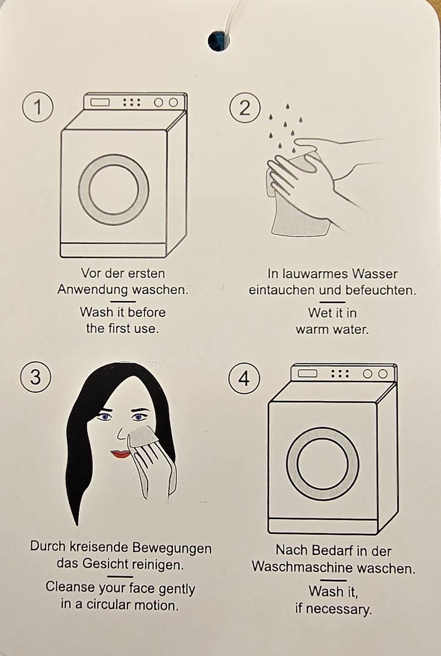 Cura del viso: Abschminken nur mit Wasser – Nuovo e nell'imballaggio originale da Allschwil venduto da Elly1972 1