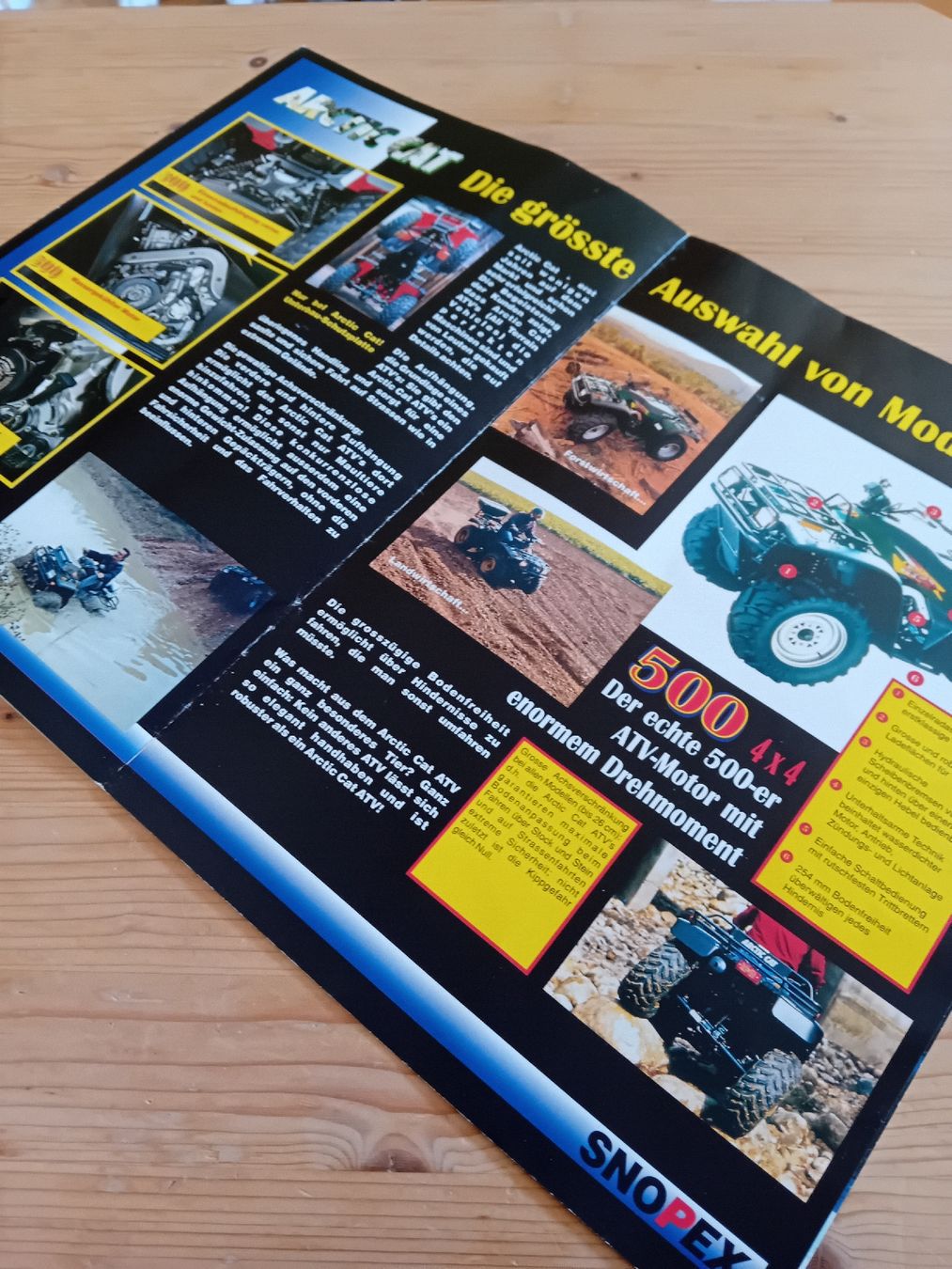 Documenti: Arctic Cat ATV Quad Prospekt CH Version – Usato da St. Urban venduto da volvodreamer 2