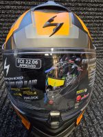 Casque Scorpion Exo-1400 Evo II Linart noir mat/orange