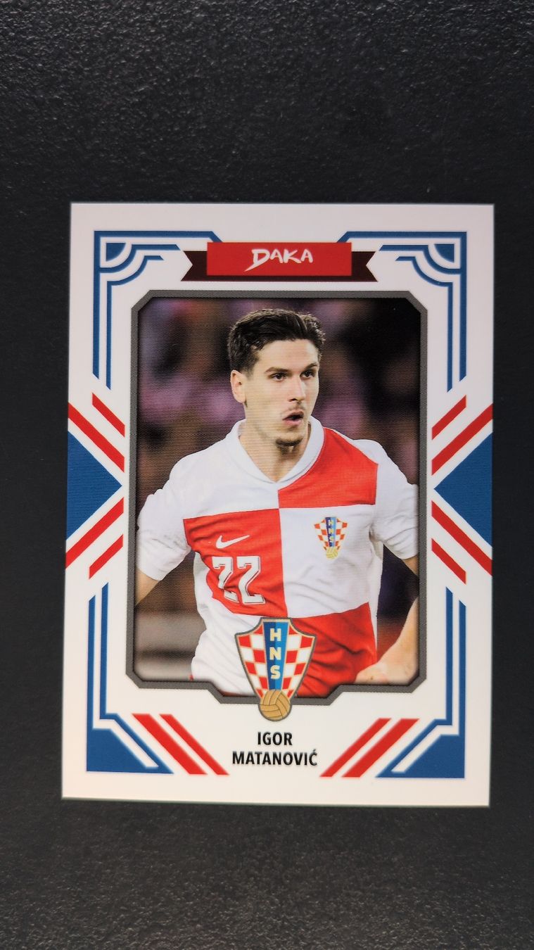 Topps Sammelbilder & Trading cards: Igor Matanovic Daka Croatia 2026 – Neu (gemäss Beschreibung) aus Riddes von marioCro16