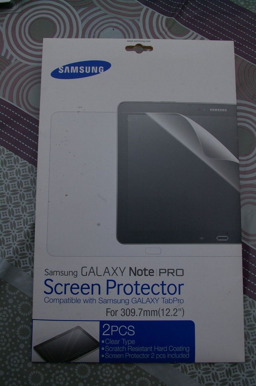 Ritocchi & pellicole di protezione: SAMSUNG GALAXY Note Pro Screen Protector – Nuovo e nell'imballaggio originale da Niederurnen venduto da mowgli_1963