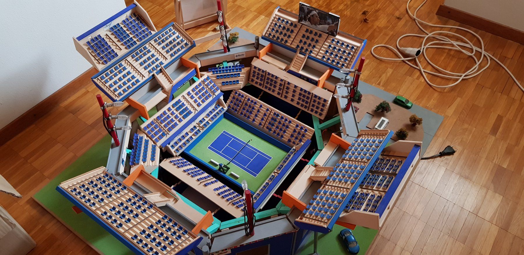 Modellbausätze & Standmodelle: US Open Stadion – Gebraucht aus St. Gallen von har_h688