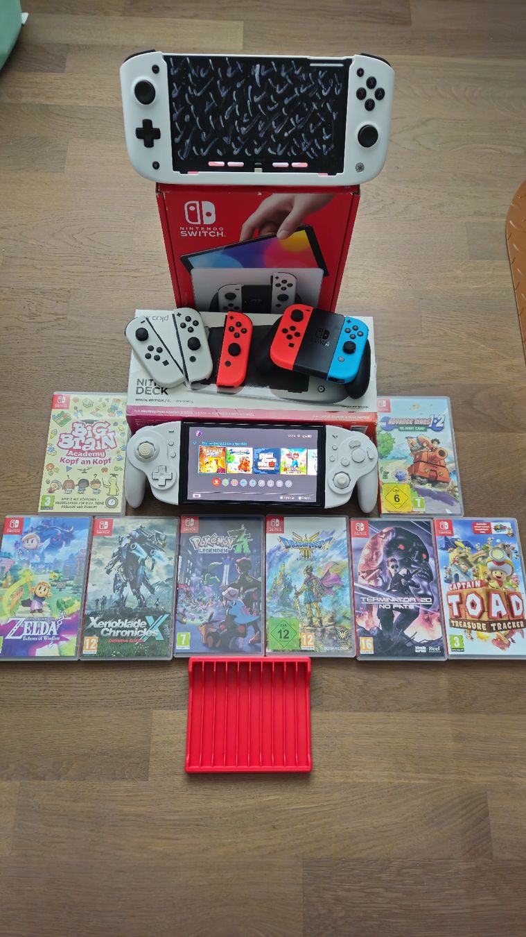 Nintendo Console: Nintendo Switch 1 Sammlung mit 1TB SD mehrere Controller – Nuovo (secondo la descrizione) da Schlieren venduto da mar_sy59
