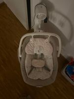 Joie Babywippe elektrisch mit Schaukelfunktion beige