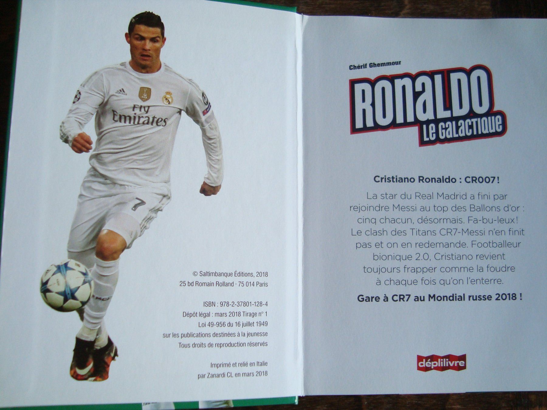 Libri: Ronaldo le galactique – Nuovo (secondo la descrizione) da Fribourg venduto da ruswil007