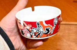 VINTAGE Baseball ORNAMIN Aschenbecher