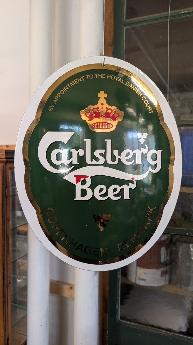 Insegne: Carlsberg Emailleschild – Usato da Evilard venduto da Kody0 1