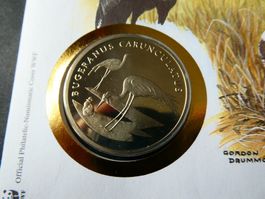 Sondermedaille PP 30 Jahre WWF - Klunkerkranich