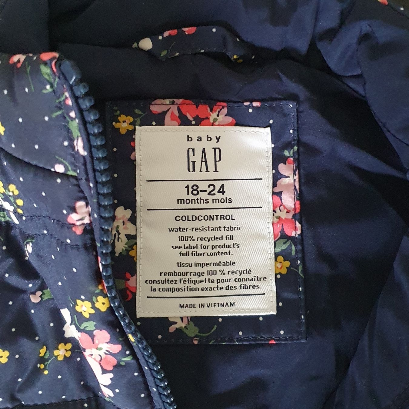Gap Autres vêtements fille: Weste GAP Gr. 86 Blumenmuster – Neuf (Voir description) à Solothurn par Zoonja 2