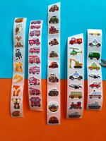 50* Sticker nach Wahl, Bagger, Traktor, Tiere, Feuerwehr etc