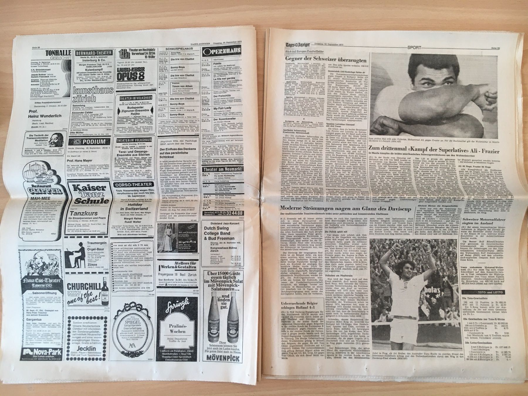 Zeitschriften & Magazine: Tagesanzeiger vom 30. September 1975 – Gebraucht aus Luzern von Jiggy_8898 7