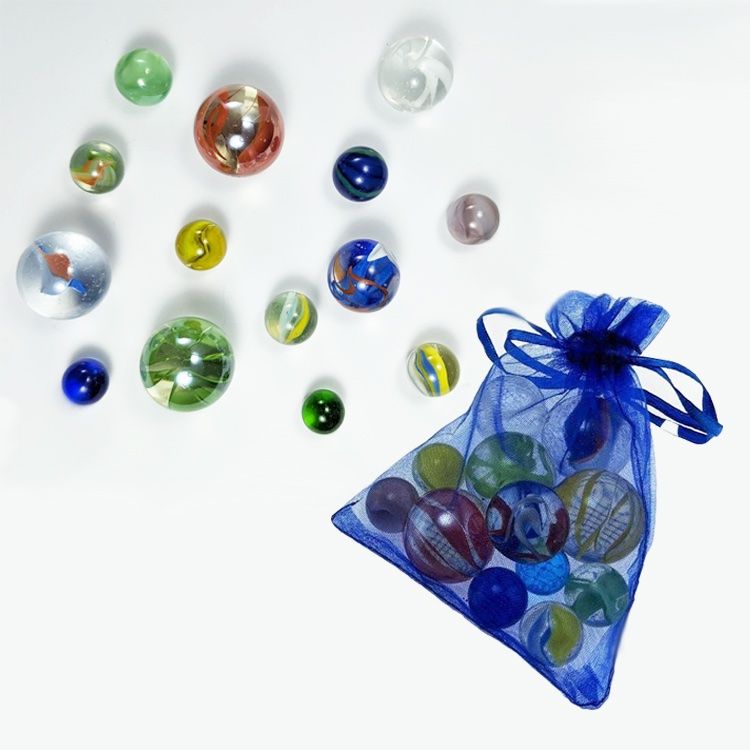 Biglie: Glasmurmeln assortiert 14Stk. – Nuovo e nell'imballaggio originale da Meilen venduto da GypsyCat 1