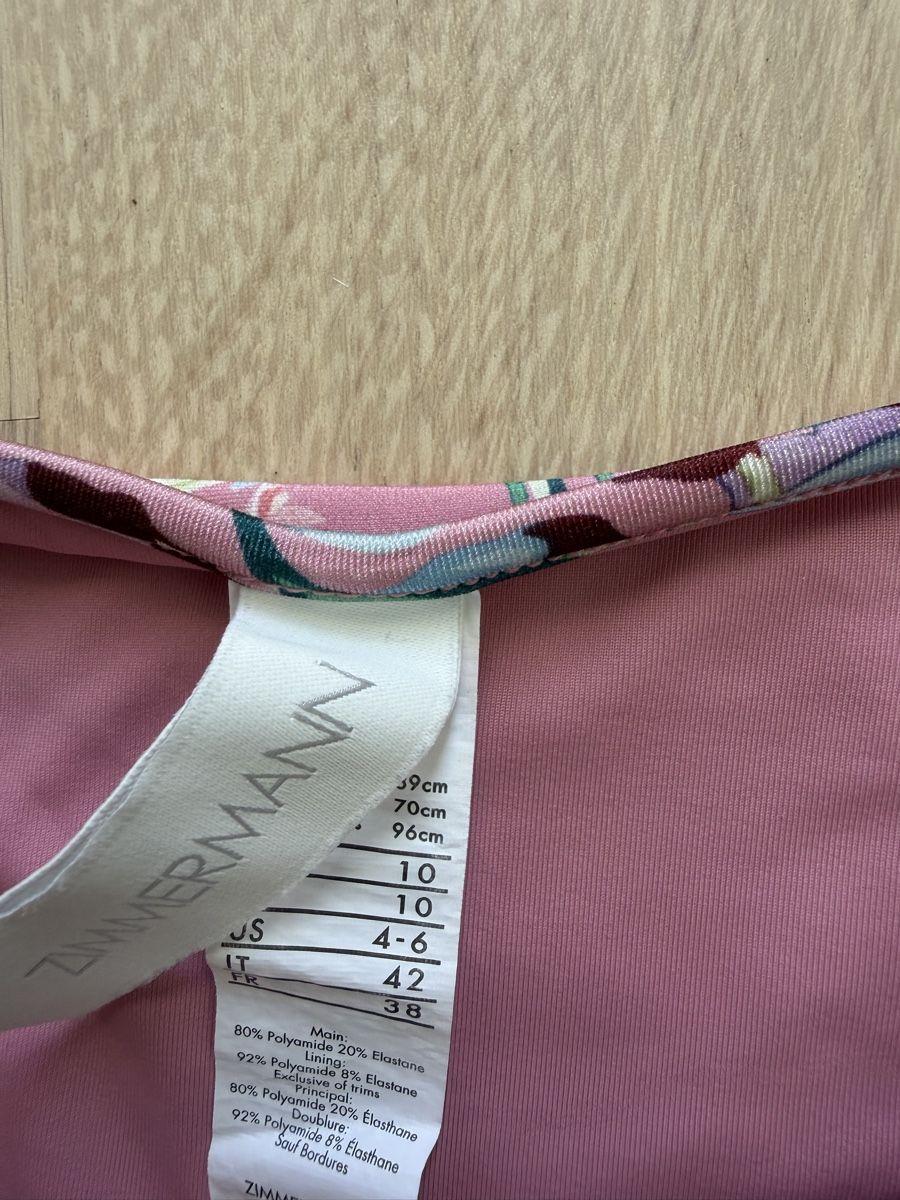 Zimmermann Costumi da bagno & Bikini: Zimmermann Bikini Gr. 34/36 Sommer Blumenprint – Usato da Winterthur venduto da marisole4 1