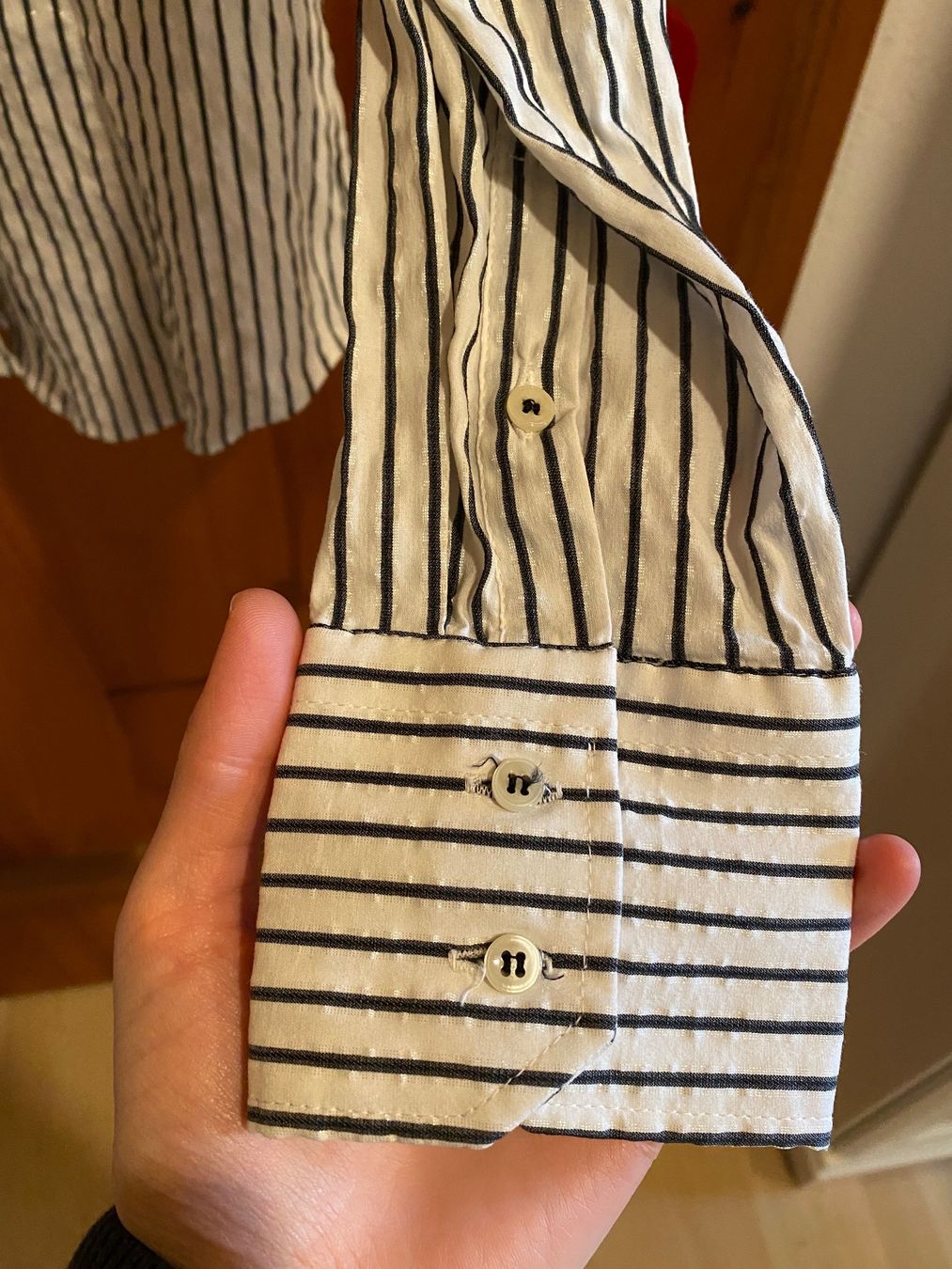 Zara Blusen: Bluse ZARA S gestreift – Gebraucht aus Zürich von Wim-Broccoli 2