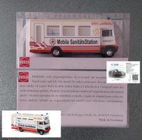 BUSCH 40705 - MB LP809 DRK "Mobile Sanitätsstation" - 1:87