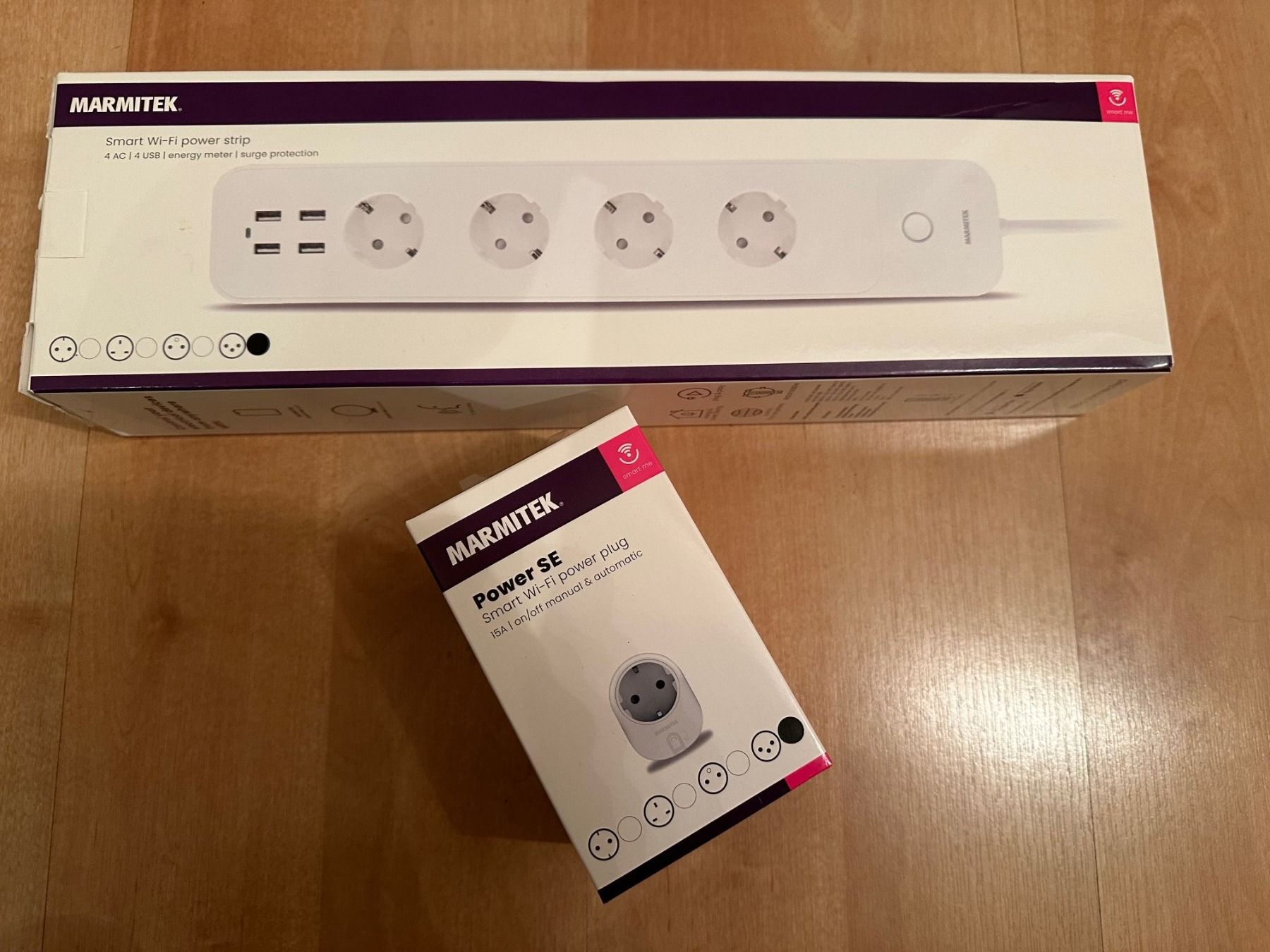 Spine: Marmitek Smart Wi-Fi Stromleiste & power plug – Nuovo e nell'imballaggio originale da Schaffhausen venduto da el_wiesel