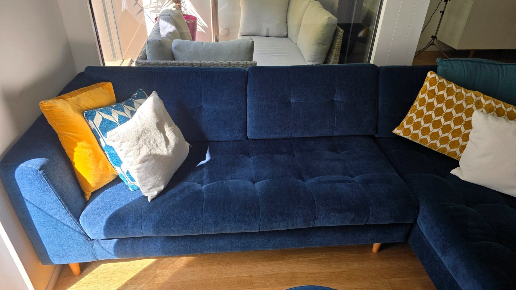 Sofacompany Divani: Sofa (Sofacompany Nelson Planet Legion Blue) – Usato da Bern venduto da umbiseewer 1