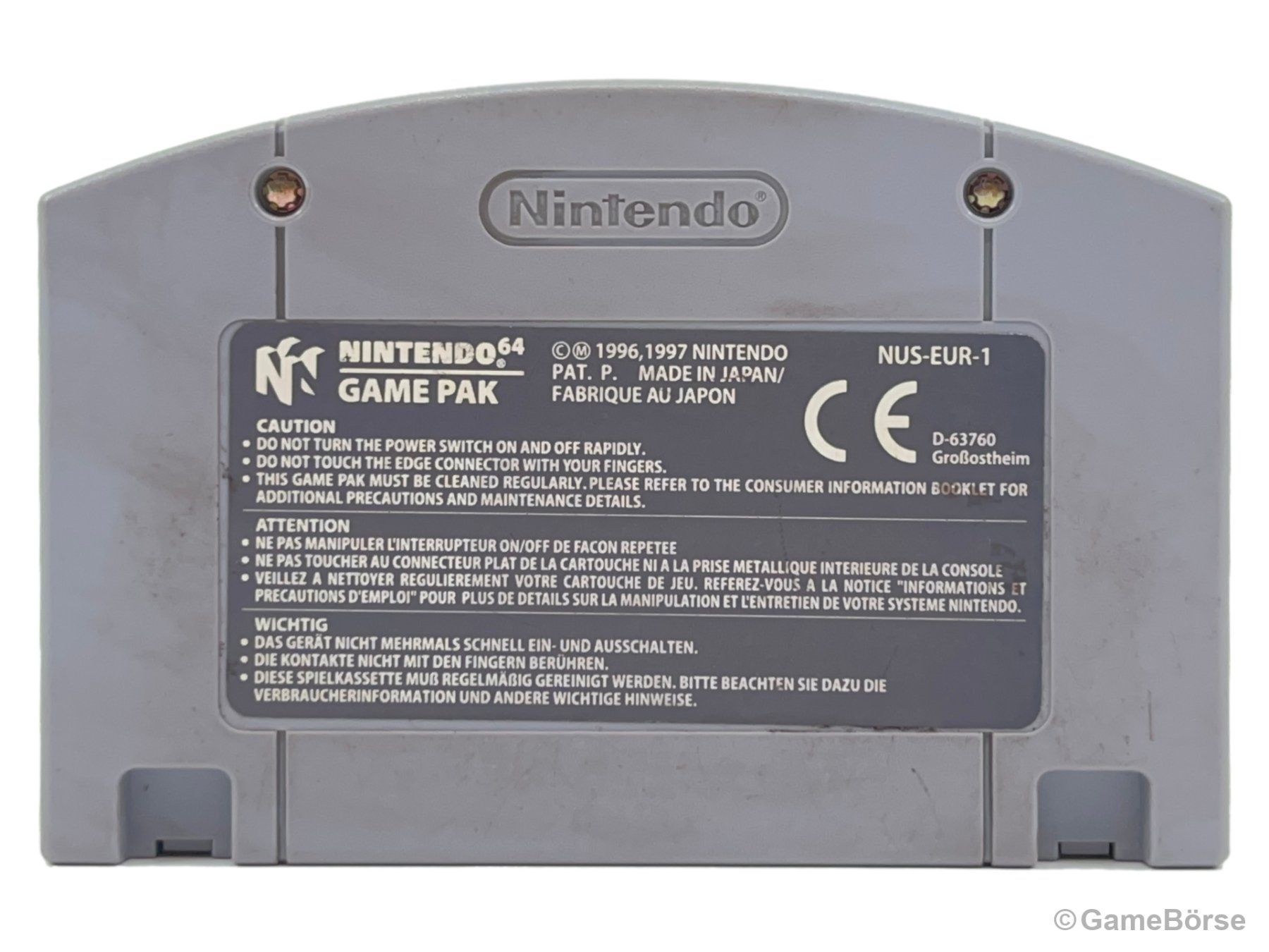 Nintendo Spiele: N64 Turok Rage Wars – Gebraucht aus Stettfurt von GameBoerse 1