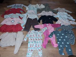 Super süsses Babykleider Set Mädchen Grösse 68 Herbst/Winter