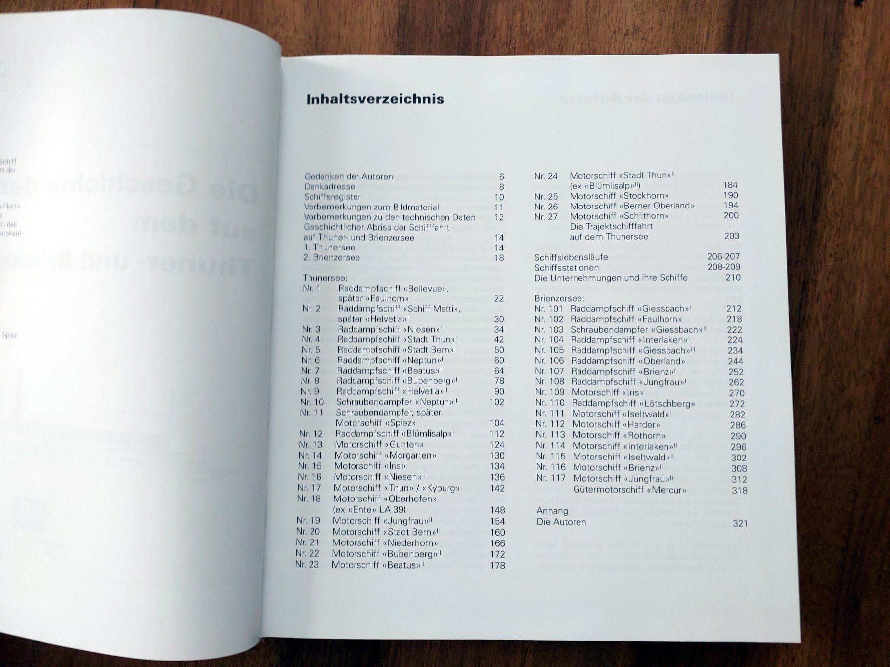 Libri: Geschichte der Schiffahrt Thuner-/Brienzersee - Gwerder – Usato da Schönenwerd venduto da Steidi 1