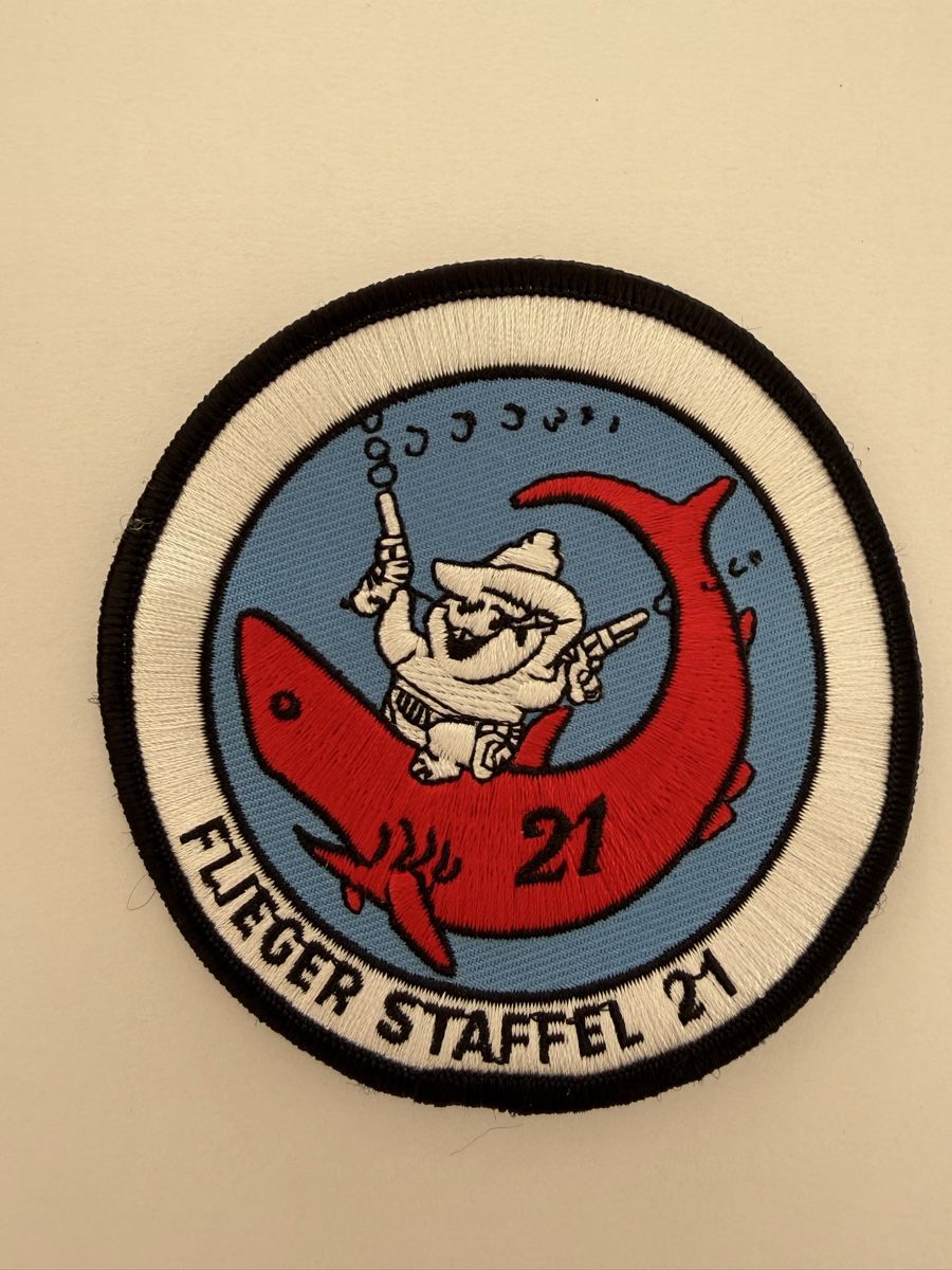 Schweizer Armee Placchette & Badge: Fliegerstaffel 21 patch  – Usato da Chamoson venduto da Lio_Rey