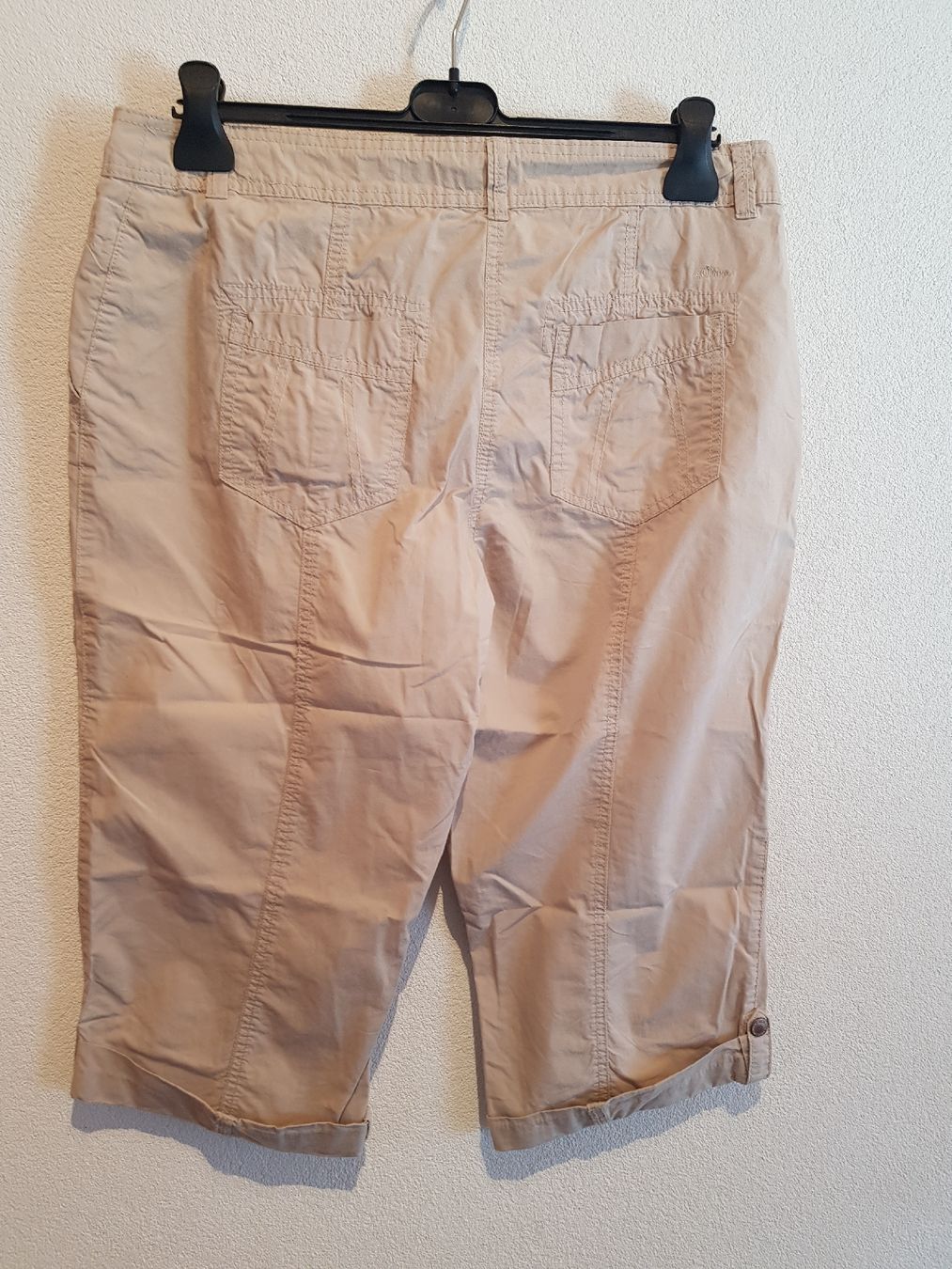 S.Oliver Pantaloni: S. Oliver - Bermuda Beige en Coton - 40 – Usato da Haute-Nendaz venduto da Violette123 5