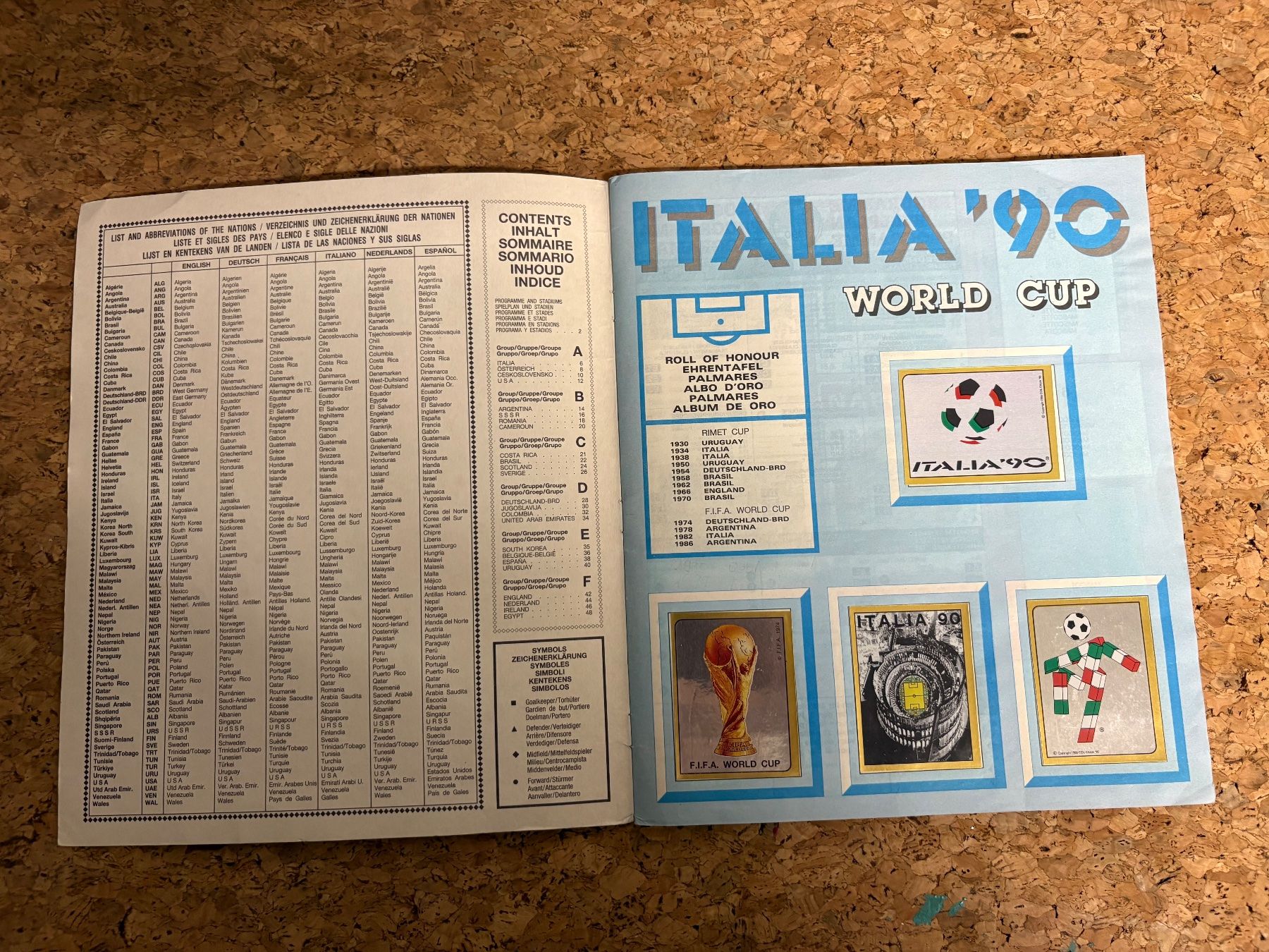 Panini Album: Panini Album Italia 1990 – Usato da Rudolfstetten venduto da Clodo1975 1
