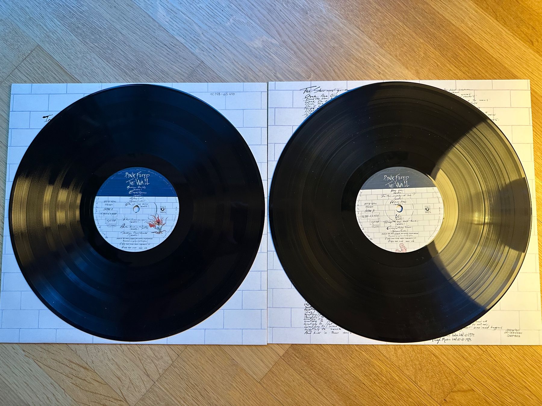 Schallplatten: Pink Floyd The Wall LP – Gebraucht aus Zürich von marcochreis5 6