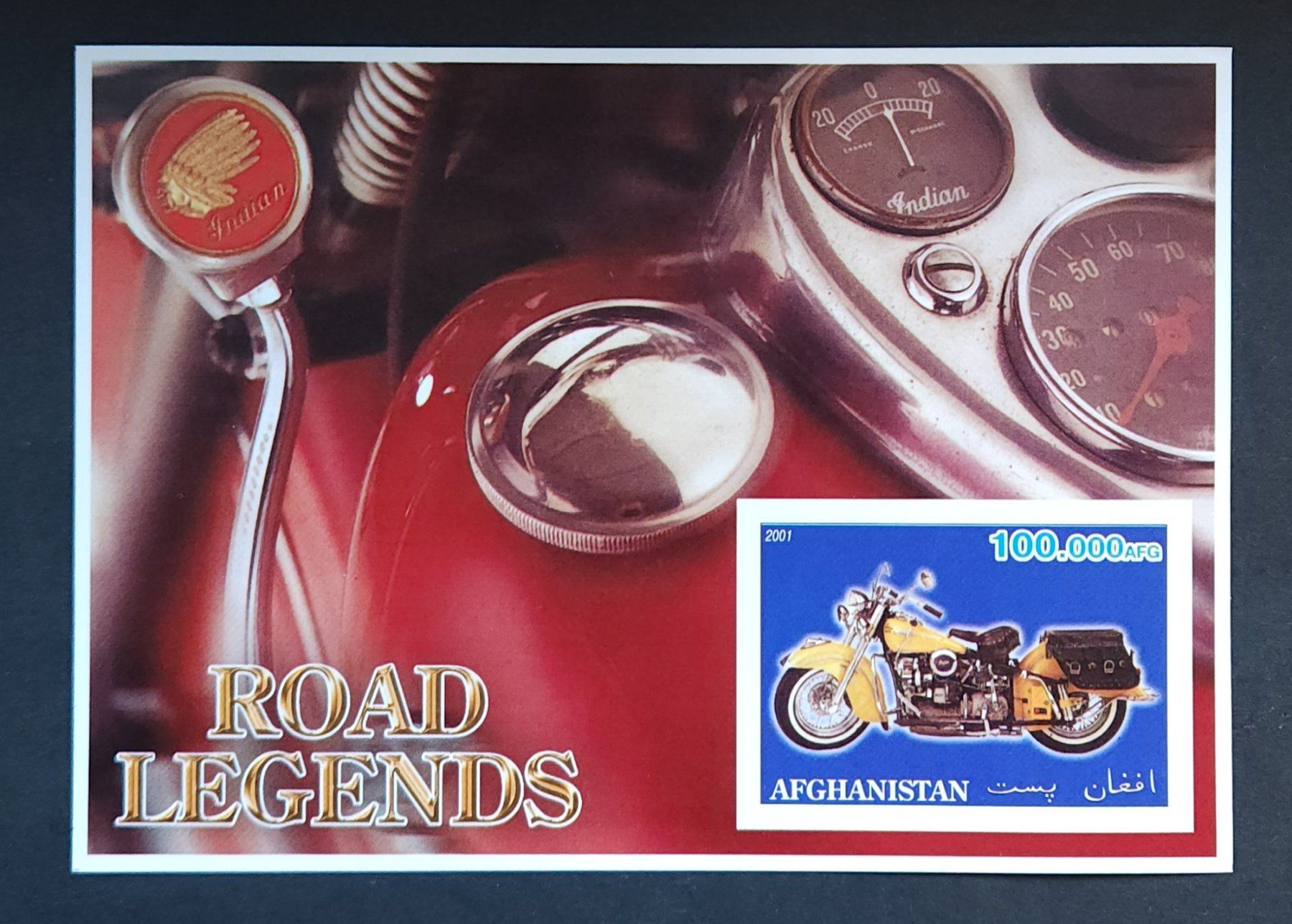 Tutti i francobolli: Afghanistan-Block Motorrad ** (2001) – Nuovo (secondo la descrizione) da Hittnau venduto da stamps_and_coins