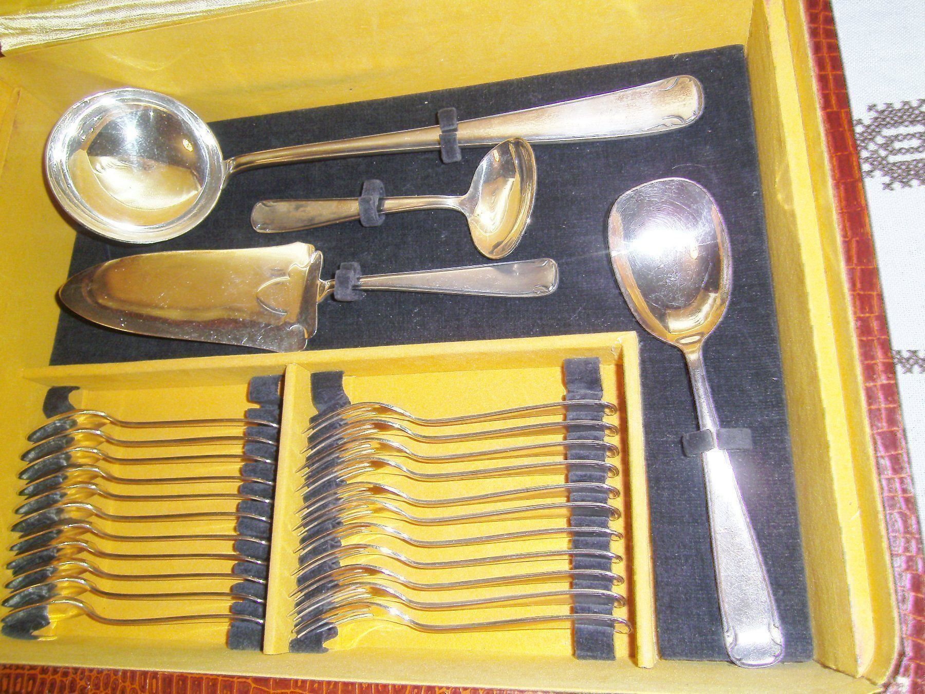 Set di posate: Silber Besteck  -  GULDEN  -  . Vintage. – Usato da Basel venduto da vidra66 5
