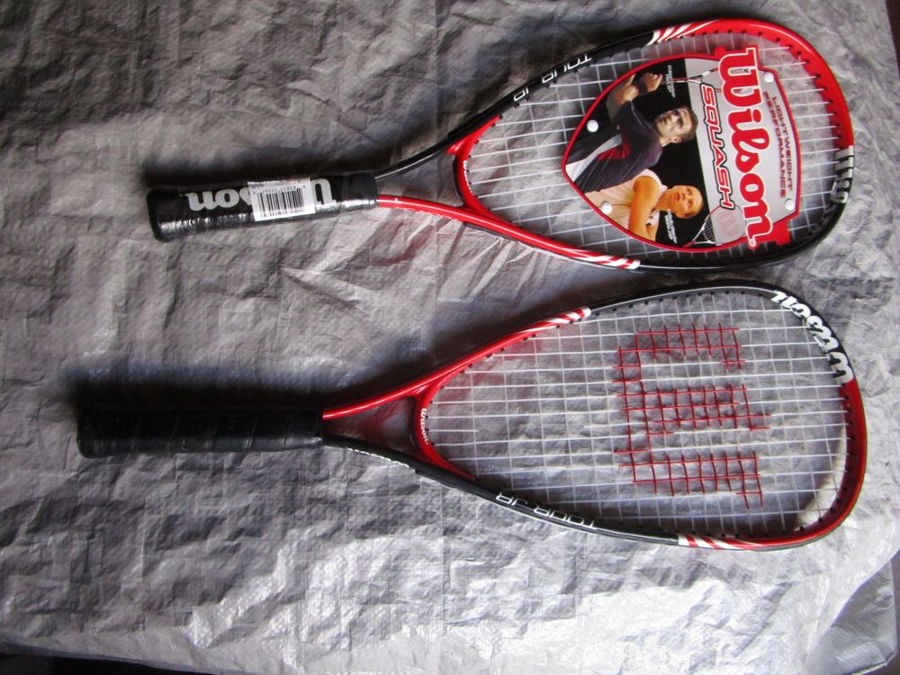 2 Wilson Junior Squash Rackets Tour JR Pro (Gebraucht) in Ottikon für ...