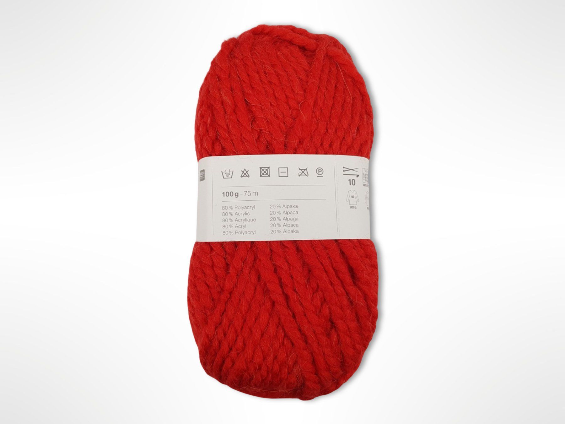 Lana: RICO DESIGN dicke Wolle Rot 10 Stk. – Nuovo (secondo la descrizione) da Suhr venduto da Restwert_Suhr 5