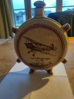 bouteille Zurich Valais 1954 avion Flugzeug Motorfluggruppe