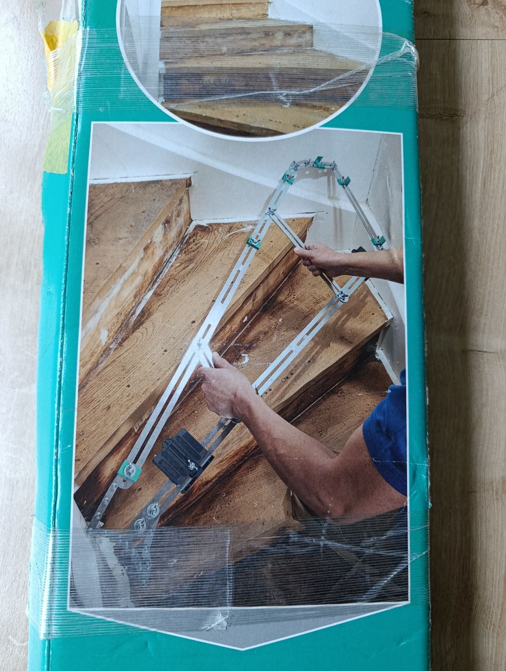 Wolfcraft Misurare: Wolfcraft Treppen-Winkelmesser/ Treppenlehre – Usato da Rüti ZH venduto da nomis55 1