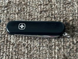 Kleines altes Sackmesser WENGER „Mercedes“ Schwarz RAR