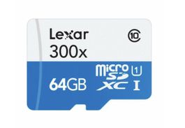 Lexar 64GB XC1 MicroSD 300x Speicherkarte