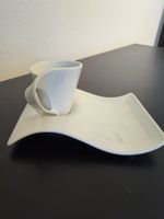 Espressotasse Villeroy & Boch weiss guter Zustand