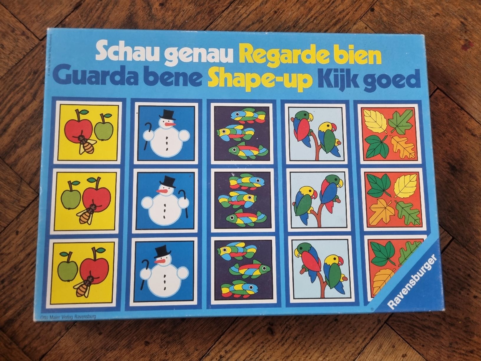Ravensburger Giochi: Regarde bien! Jeu Ravensburger vintage – Usato da Fribourg venduto da jarmilka