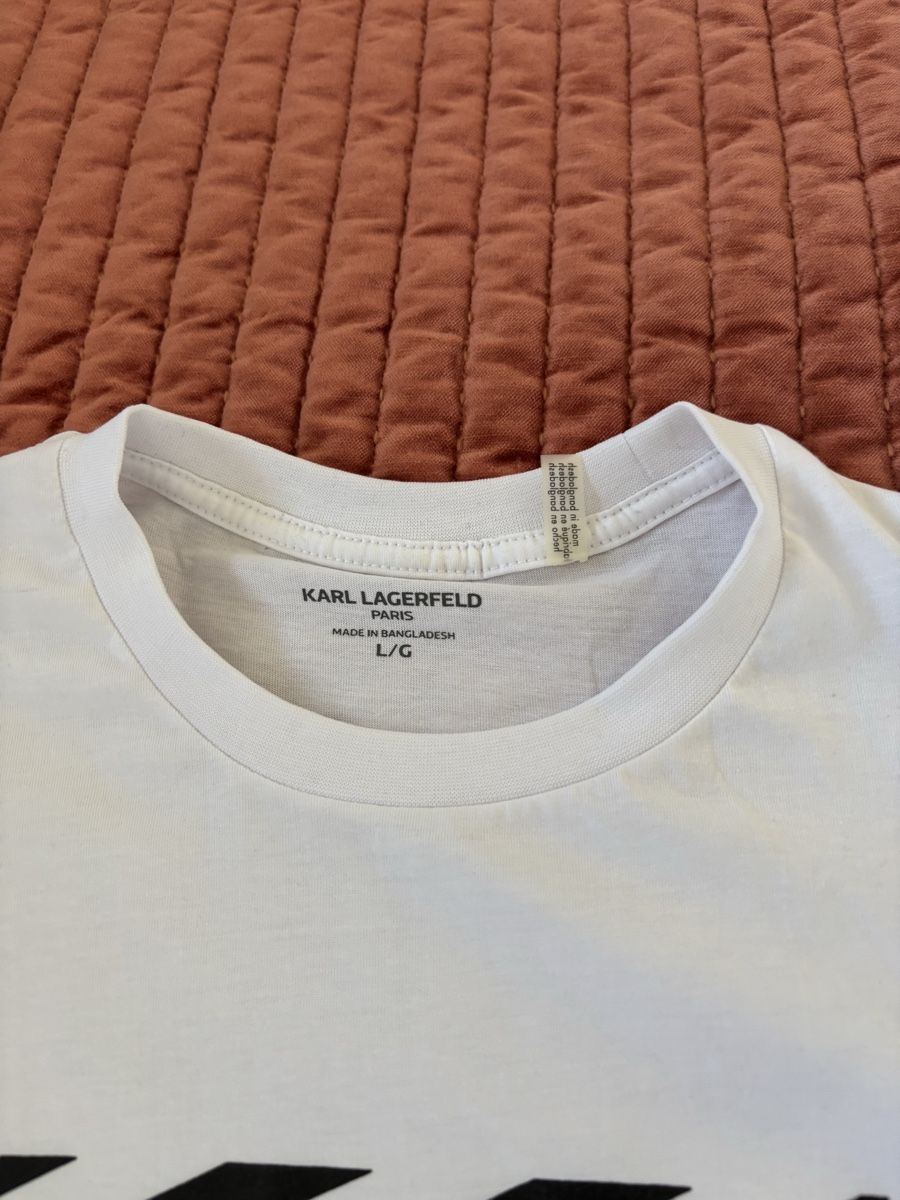Karl Lagerfeld T-shirt: Karl Lagerfeld – Nuovo (secondo la descrizione) da Corpataux venduto da seniz 2