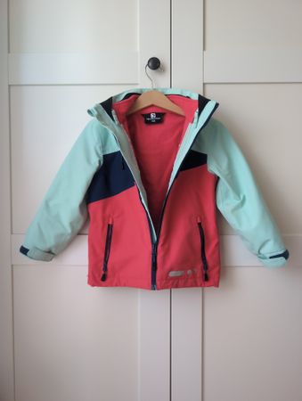 Gr. 104 - Trevolution Regenjacke/Winterjacke mit Flies