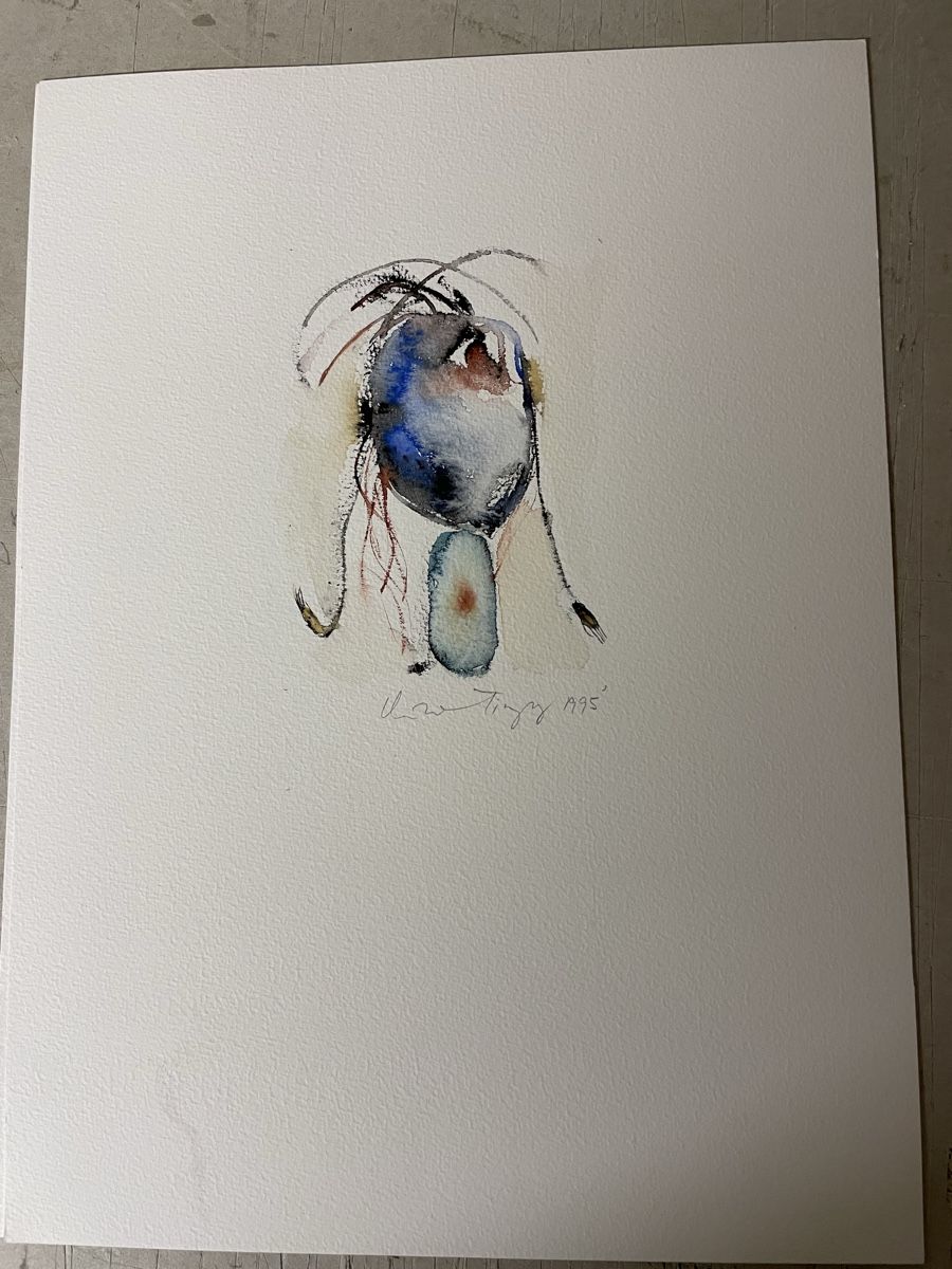 Foto & Immagini: 3 Aquarelle, signiert, 1995 – Usato da Hindelbank venduto da chinok01 1