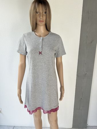 Blugirl Blumarine Nightdress, Size XS, Grey, Great Deal!