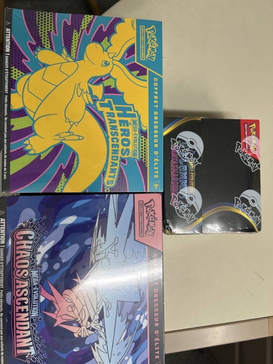 Cartoline: À vendre lot de carte Pokémon mega evolution neufs – Nuovo e nell'imballaggio originale da Vérossaz venduto da con_nch8