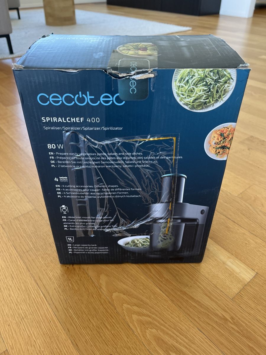 Appareils de cuisine: Cecotec Spiralchef 400, Gemüseschneider – D'occasion à Zürich par ufe_f5q5 1